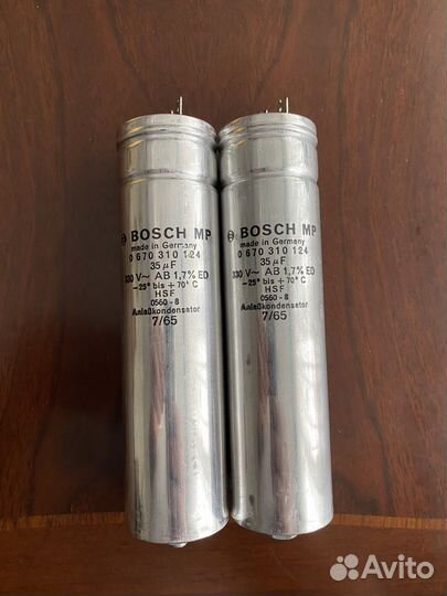 Конденсаторы bosch mp