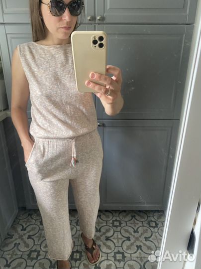 Комбинезон лен Zara