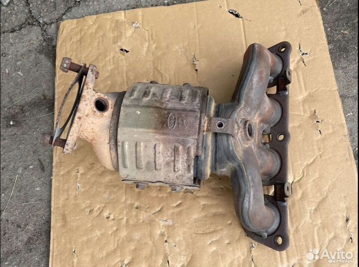 Выпускной коллектор hyndai ix35, kia sportage