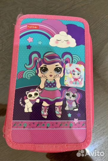 Пенал школьный для девочки