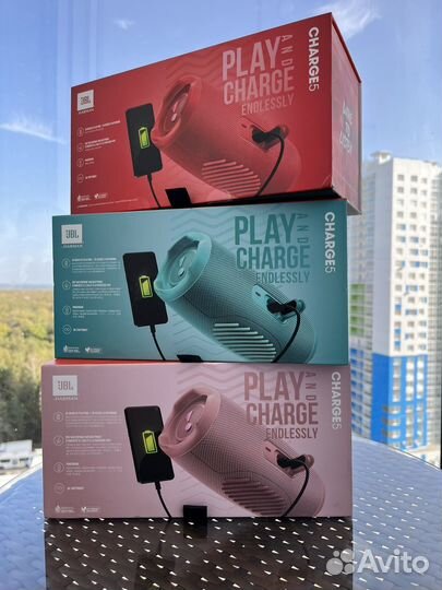 Портативная колонка JBL Charge 5 оригинал