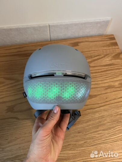 Умный шлем с подсветкой unit 1 faro (L)