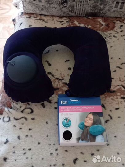 Подушка под шею дорожная