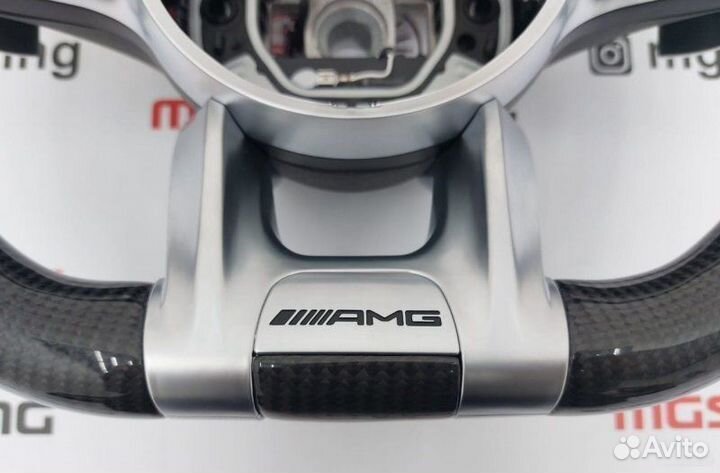 Руль GLE 63 AMG Карбон на Mercedes GLE-Class V167