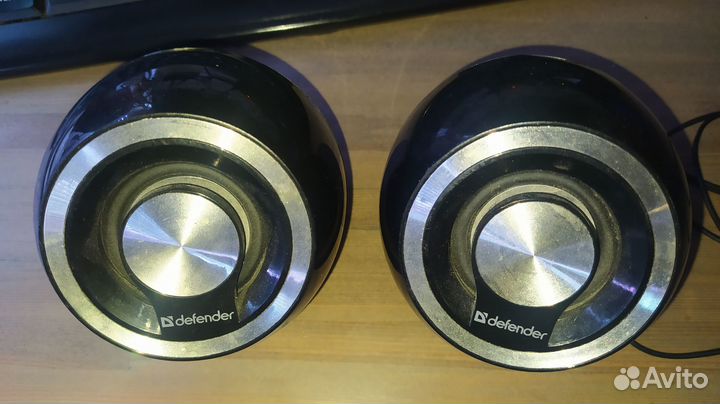 Колонки usb defender atom 3w каждая, вместе 6w