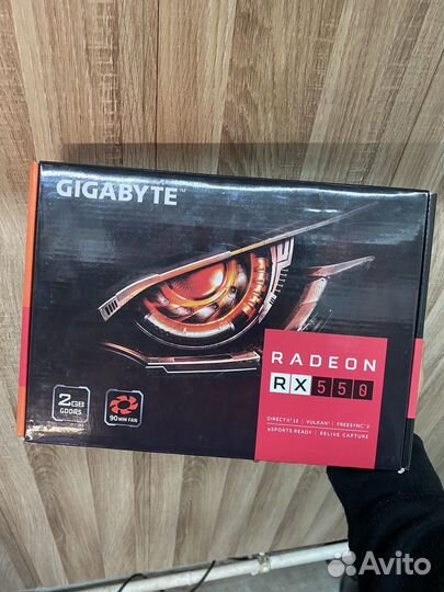 Видеокарта Gigabyte Radeon RX 550 2gb