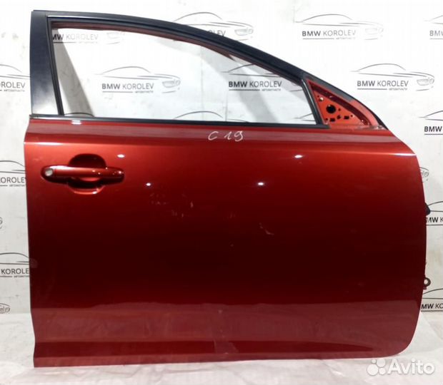 Дверь передняя правая красная Ceed 2007-2012 5 две