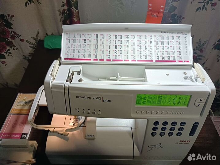 Вышивальная машина pfaff creative 7562/plus