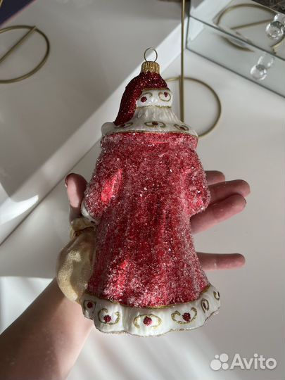 Елочная игрушка навершие Ангел Komozja