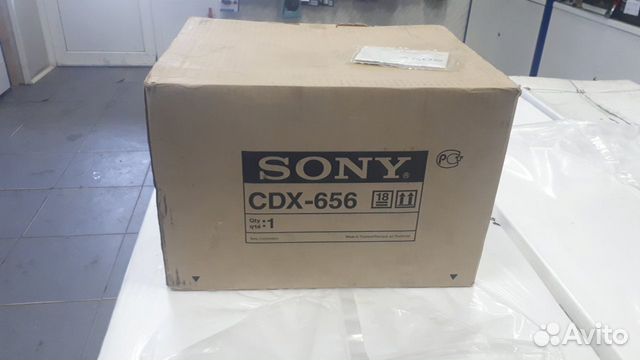 Проигрыватель cdдисков Sony CDX 656 новый оригинал