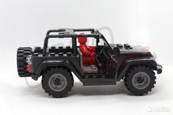 Лего Lego джип машина Jeep Wrangler Rubicon