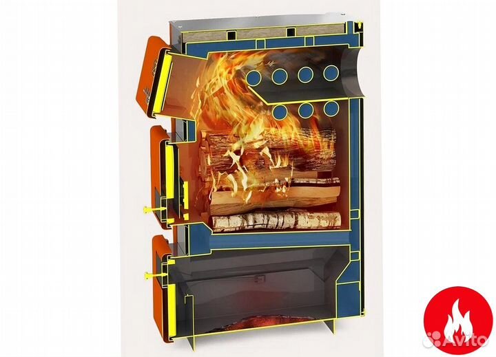 Твердотопливный котел теплодар куппер про-28 (2.0)