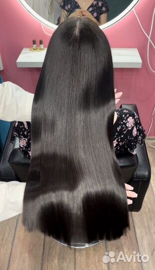 Кератиновое выпрямление (модель)