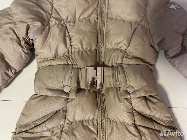 Пуховик зимний для девочки