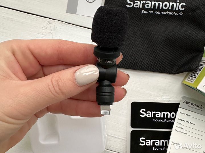 Микрофон Saramonic SmartMic Di Mini для смартфонов