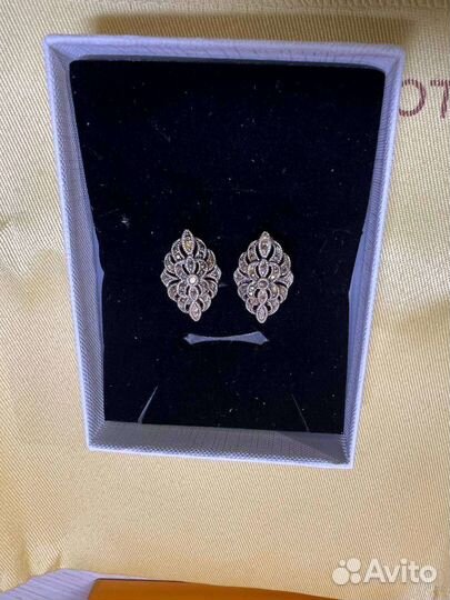 Серебряные серьги