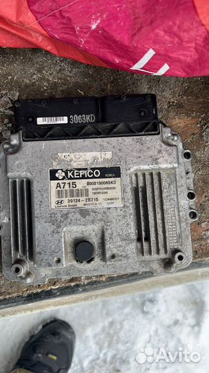 Блок управления двс Hyundai Solaris 2015 RB, G4FC