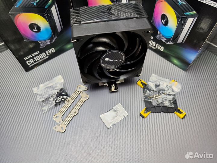 Кулер для процессора jonsbo CR-1000 EVO Black 220W