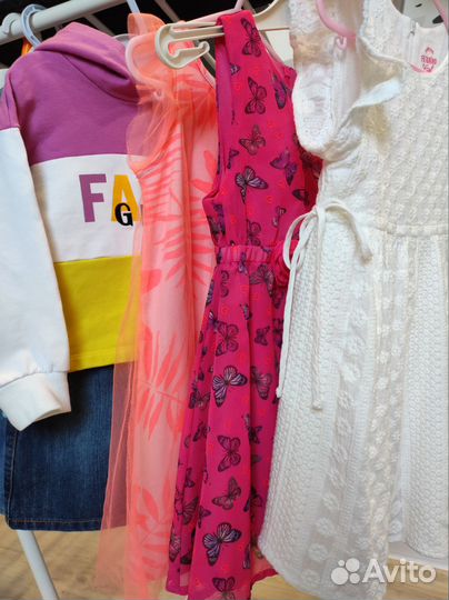 Вещи пакетом на девочку 92 98