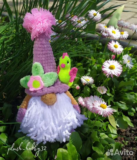 Вязаные игрушки ручной работы в наличии