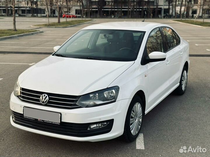 Volkswagen Polo 1.6 AT, 2017, 81 000 км