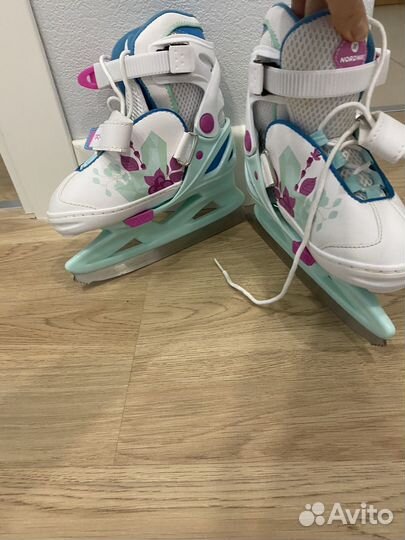 Коньки детские раздвижные 26-31