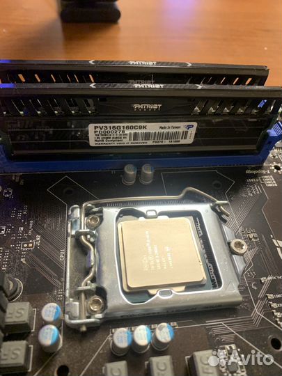 Материнская плата с процессором intel core i5 4570