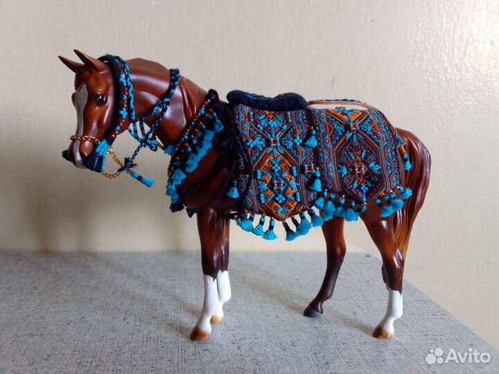 Амуниция арабская для модели лошади peter stone