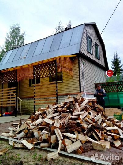 Дрова колотые от 1 куба