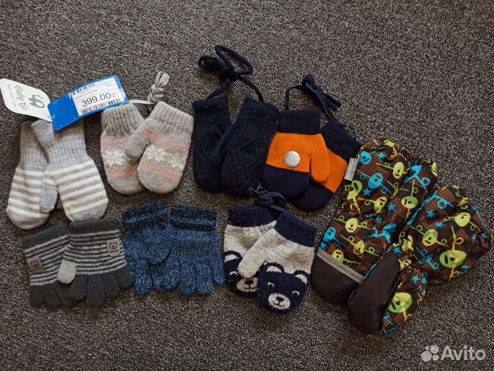 Шапка варежки снуд краги