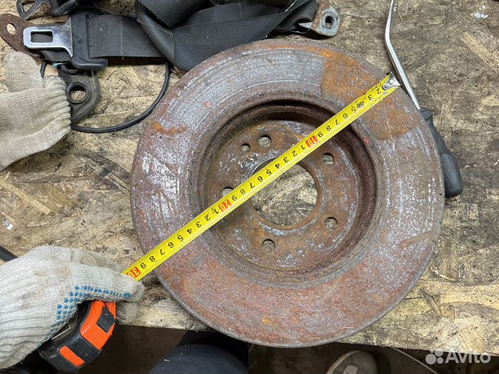 Диск тормозной передний w210 mercedes диски