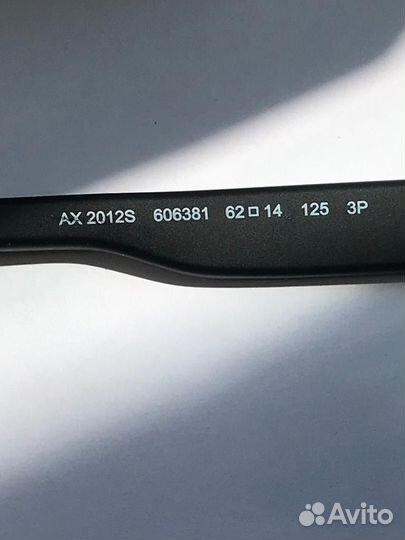 Armani exchange очки