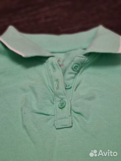 Футболка polo для девочки (размер 92)