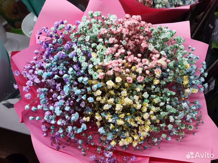 Букет из гипсофилы