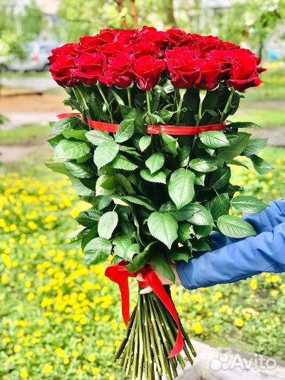 25 роз импортная Эквадор