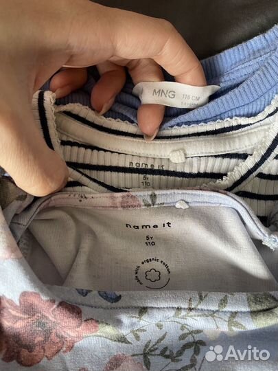 Пакет одежды для девочки 110