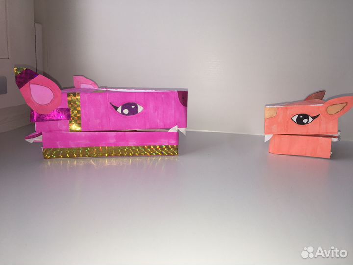 Дракон на руку из бумаги