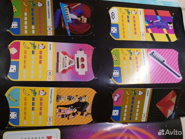 Карточки из магнита 