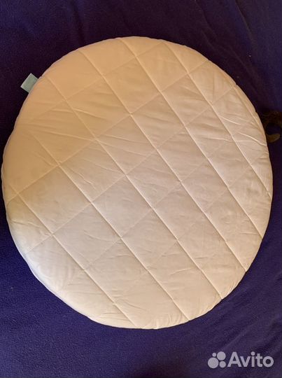 Матрас в круглую кроватку