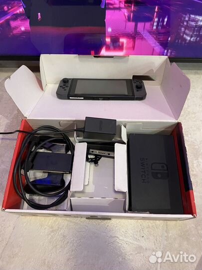 Nintendo switch rev2 с играми