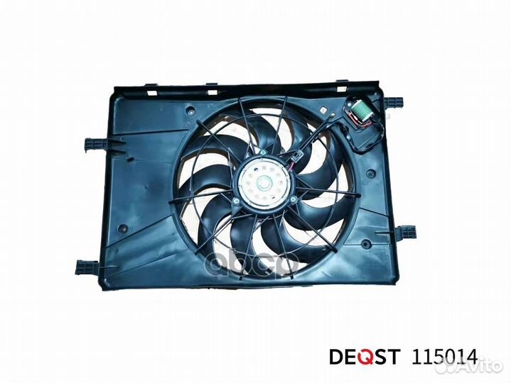 Электровентилятор chevrolet cruze 05.09- 115014