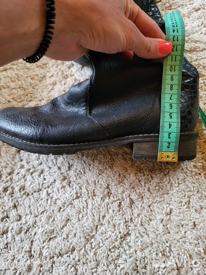 Сапоги женские rieker зима 37 размер