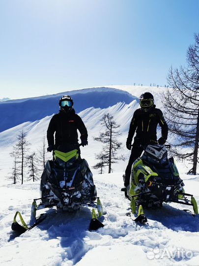 Прокат снегоходов