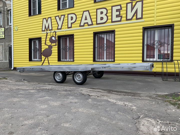 Прицеп-платформа 5,5*2,5м универсальный б/колёс