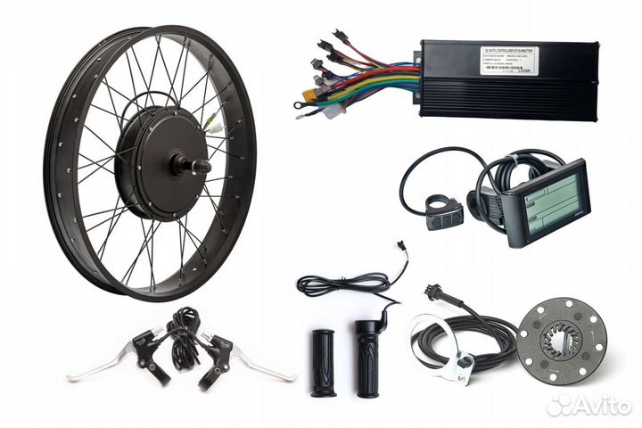 Комплект для электрификации Медведь 2000 Вт заднее