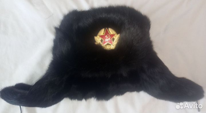 Шапка ушанка СССР