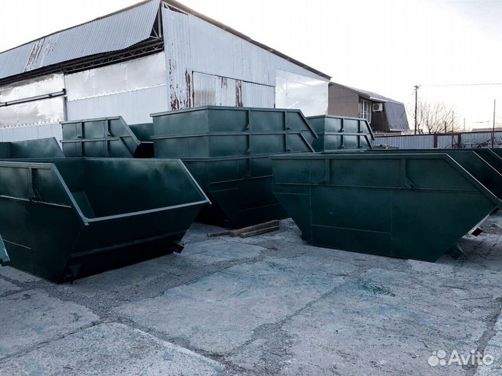 Бункер для мусора, контейнер 8 м3. Арт 27013