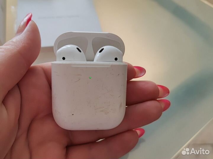 Беспроводные наушники apple airpods 2 оригинал бу