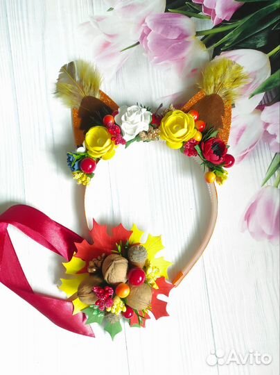 Ободочек для белочки и мышки