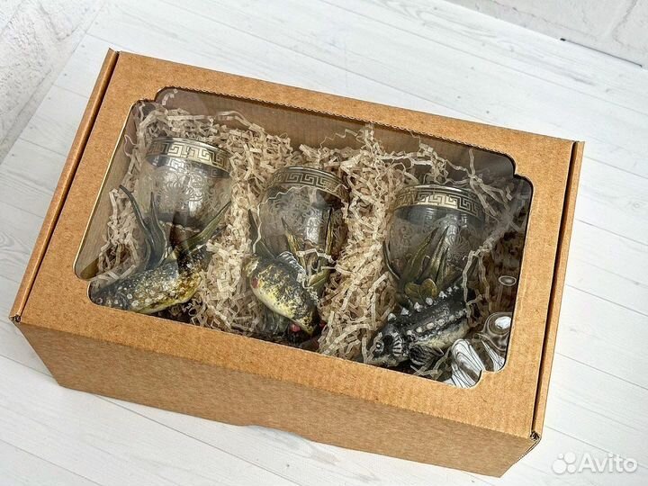 Рюмки, подарочный набор для мужчин